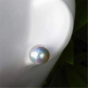 Baroque Pearl Earrings 18k Ear Stud Party Dangle Gift Wedding Aurora Women