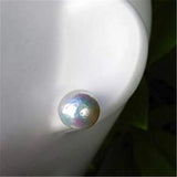 Baroque Pearl Earrings 18k Ear Stud Party Dangle Gift Wedding Aurora Women