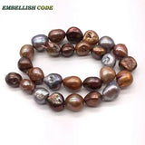 Mixed Freshwater Pearl DIY Beads Strand, Irregular Shape, 27pcs/Lot, No Kernel
