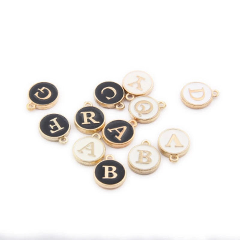12*15MM 3Sets Mix 26 Pcs / Set KC Alloy Metal Pendants Jewelry Charms