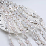 12*15mm B Coin Freshwater Pearl Loose Pearl Strand Promotion Beads