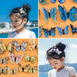 Bohemian Butterfly Barrettes Hair Clips Pins Hair Jewelry for Women Girls