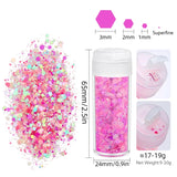 Shining Glitter Sequins Epoxy Resin Filler Nail Art Decorations