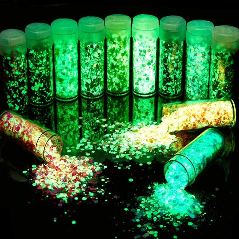 Shining Glitter Sequins Epoxy Resin Filler Nail Art Decorations