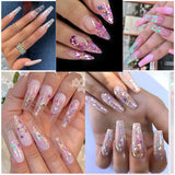 12/18/24 pots UV Epoxy Resin Mold Filling Sequins Nail art DIY
