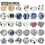 925 Sterling Silver Polar Bear, Heart-shaped and Lucky Cat Jewelry