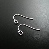 925 Sterling Silver Earrings Hoop DIY Jewelry Findings Supplies