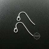 925 Sterling Silver Earrings Hoop DIY Jewelry Findings Supplies