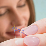 36pcs Self Threading Needle Sewing Stainless Steel DIY Jewelry