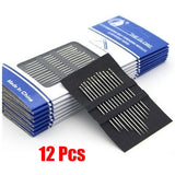 36pcs Self Threading Needle Sewing Stainless Steel DIY Jewelry