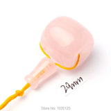 12-24mm Natural Rose Quartzs Column Shape DIY Jewellery Making Beads