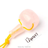 12-24mm Natural Rose Quartzs Column Shape DIY Jewellery Making Beads