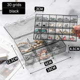 Double Layer Jewelry Box Waterproof Earring Necklace Storage Organizer