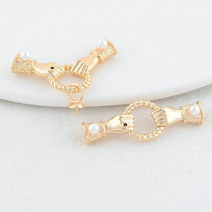 14K Brass Charms Pendants Connecter Necklace Bracelet Jewelry Making