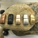 12*6mm 316l Stainless Steel Matte Magnet Hook Jewelry Clasp