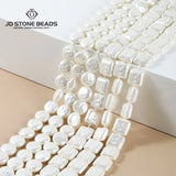 12*6mm Shell Bead Pearls Baroque Loose Spacer For Jewelry Making