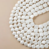 12*6mm Shell Bead Pearls Baroque Loose Spacer For Jewelry Making