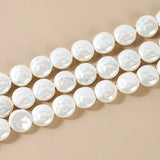 12*6mm Shell Bead Pearls Baroque Loose Spacer For Jewelry Making