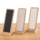 Bamboo Jewelry Collection Display Holder Organizer