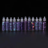 12 Bottle/Set Manicure Sequins DIY Nail Beauty Filling Tools