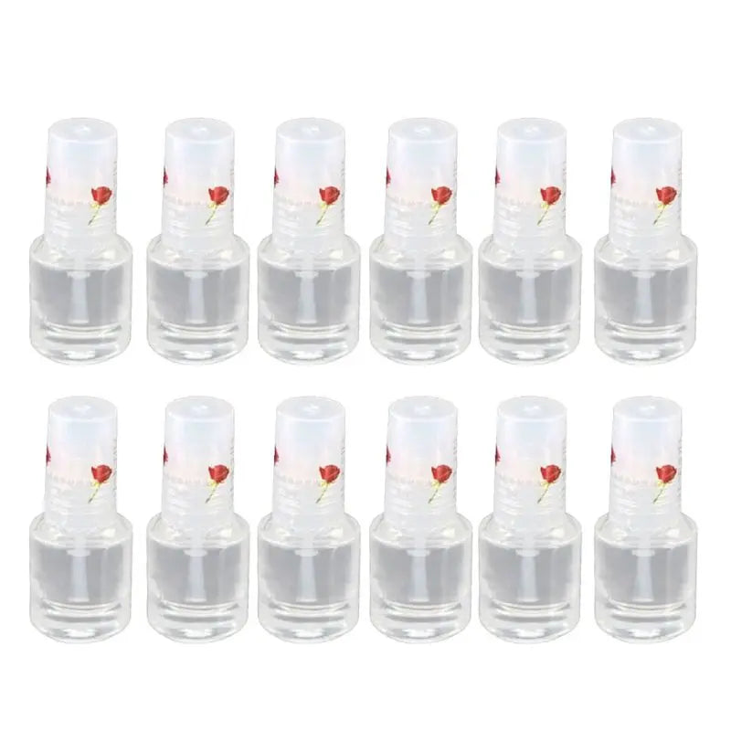 12-Bottle Clear Epoxy Resin Waterproof Protect Brightening Gel Sealant