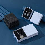Cardboard Drawer Jewelry Box Organizing Case Wedding Favors
