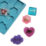 12 Cavity Phone Grip Epoxy Resin Mold DIY Crafts Silicone Mould