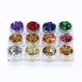 Silver Foil Paper Sequins Resin Mold Fillings Resin Jewelry Making
