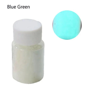 12 Glow In the Dark Pigment Kit Resin Powder Colorant Dye B85D