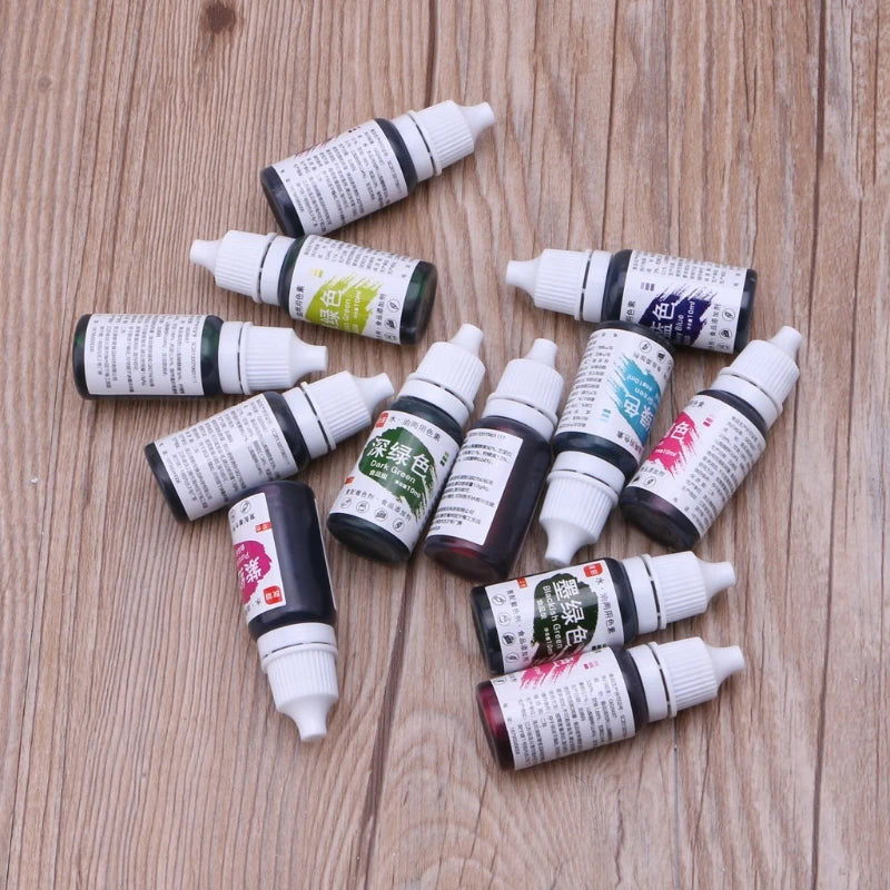 Natural Ink Food Coloring Cake Pastries Cookies Liquid Dye Pigment Baking