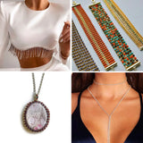 12 Colors 2mm Rhinestone Cup Chain for Jewelry Making DIY, Silver Plated