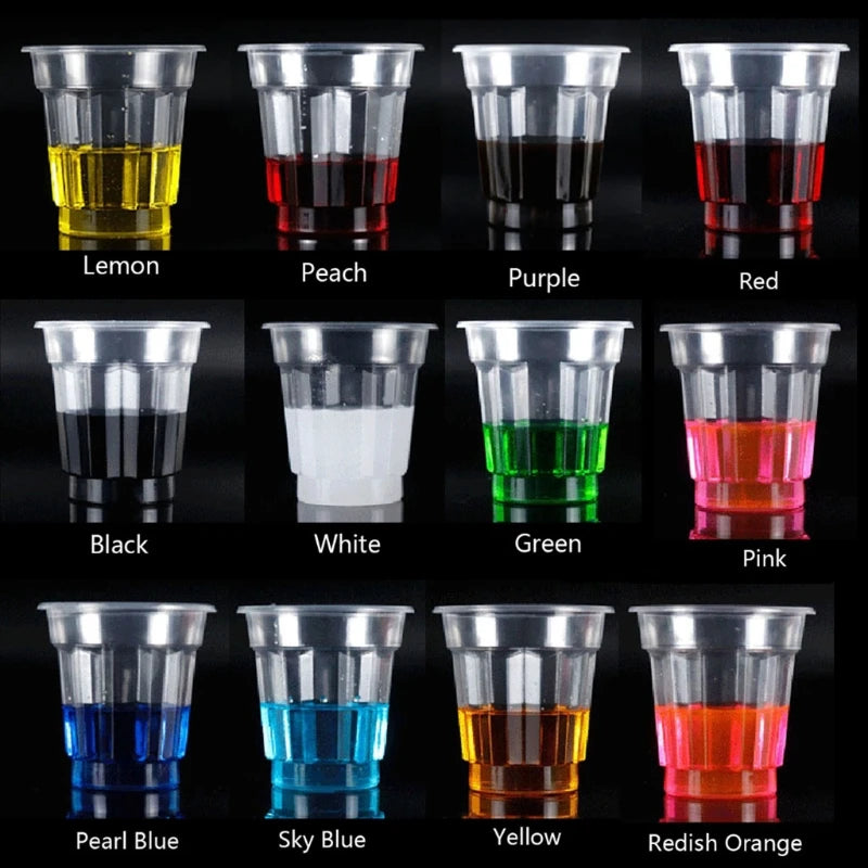 12 Colors Epoxy Resin Pigment Liquid Colorant Dye Jewelry Art Crafts Tools