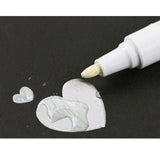 12 Colors Epoxy Resin Drawing Pen Metallic Permanent Markers Kit