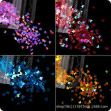 12 Colors Holographic Nail Glitter Flakes Chunky Glitter Epoxy Resin