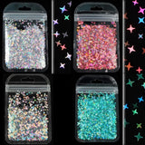 12 Colors Holographic Nail Glitter Flakes Chunky Glitter Epoxy Resin