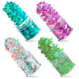 12 Colors Holographic Chunky Glitter Set