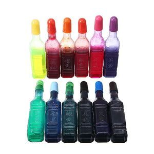 12 Colors 8ml Resin Dye Pigment DIY Slime Supplies Epoxy Resin Ink Dye Ink
