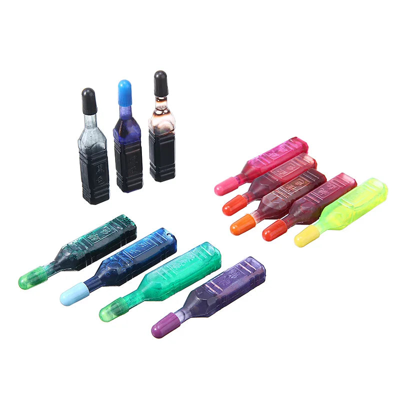 12 Colors 8ml Resin Dye Pigment DIY Slime Supplies Epoxy Resin Ink Dye Ink