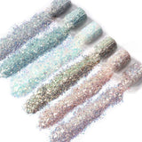 12 Colors Holographic Chunky Glitter Sequins DIY for Face Body Eye Nail