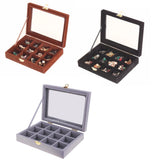12 Compartments Ladies Jewelry Box Jewelry Case
