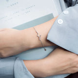 925 Silver Zodiac Constellation Charm Bracelet Gift for Women