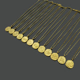 Couple Constellation Circle Necklace, Versatile Design