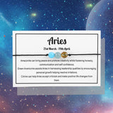 12 Constellation Couple Bracelets Reiki Crystal Healing Anxiety Jewelry