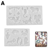 12 Constellation Epoxy Jewelry Casting Molds Horoscopes Silicone Resin Mold