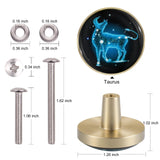 Glass Drawer Cabinet Pulls Brass Handle Furniture D