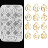 12 Constellation Jewelry Making Silicone Mold