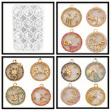 12 Constellation Jewelry Making Silicone Mold