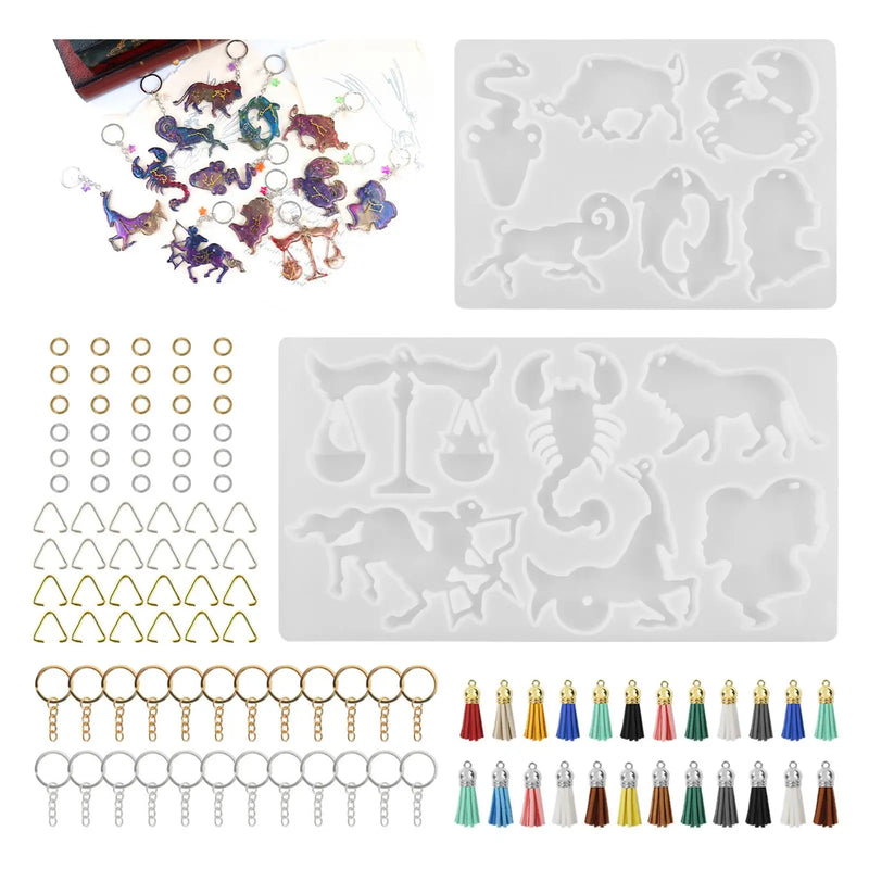 Constellation Resin Casting for Jewelry