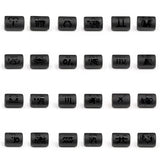 12 Constellation Series Glass Bead 10x13MM Matte Zodiac Signs Beads