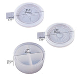 Constellation Storage Box Epoxy Resin Mold Sun Star Lids Molds